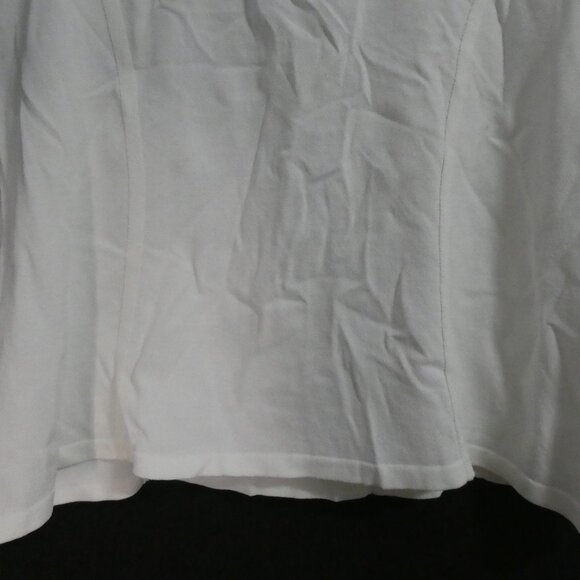 ALFANI PETITE | large | Textured White Sleeveless Tank Top | GUC - Picture 7 of 15